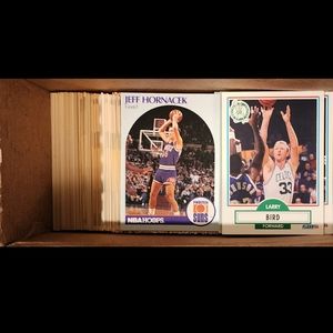 NBA 1990 Fleer & NBA Hoop Card Lot